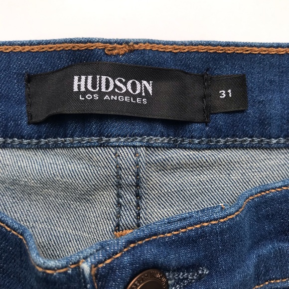 Hudson Nico Mid Rise Supper Skinny Ankle Jeans 31 - Picture 11 of 11